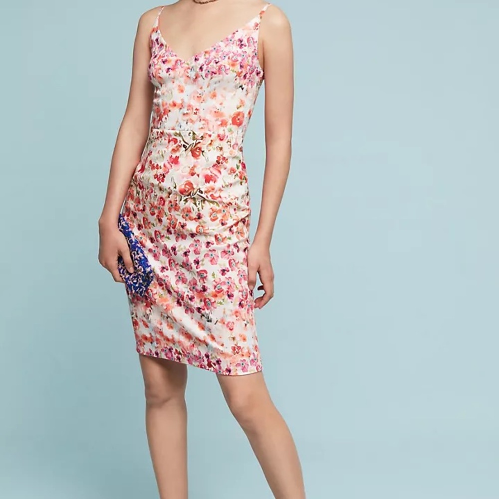 Black Halo All in Bloom Sheath Dress NWT